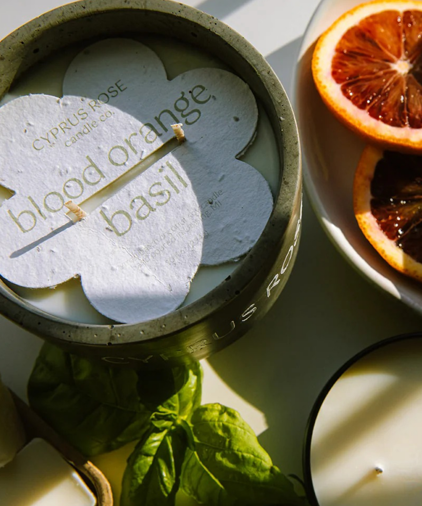 Blood Orange Basil 9oz Candle