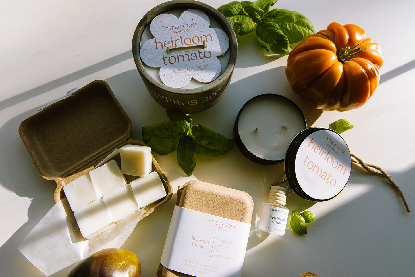 Heirloom Tomato 10oz Candle