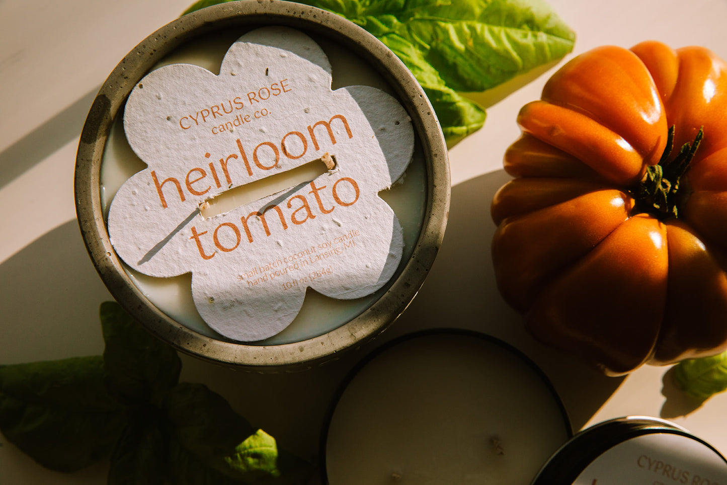 Heirloom Tomato 10oz Candle