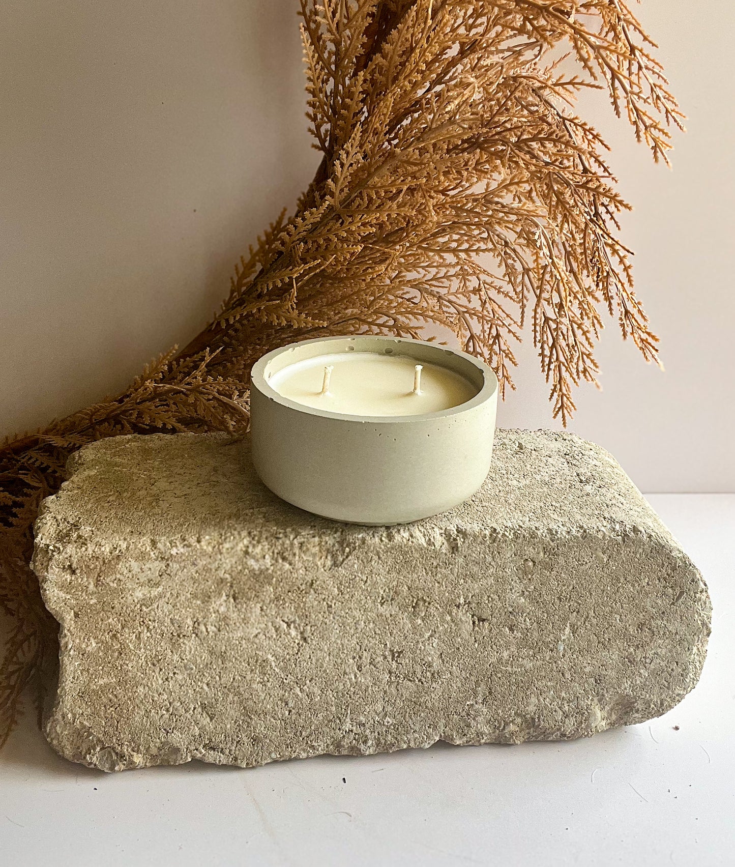 Fall Signature Concrete Candles