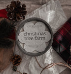 Christmas Tree Farm - 10oz Concrete Candle
