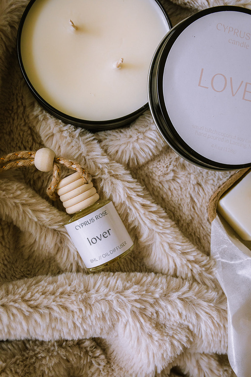 Car Freshies - Candle Eras (Cyprus Rose Version) Collection