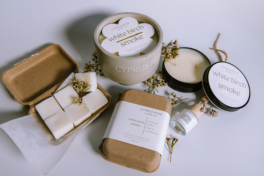 White Birch Smoke 10oz Candle
