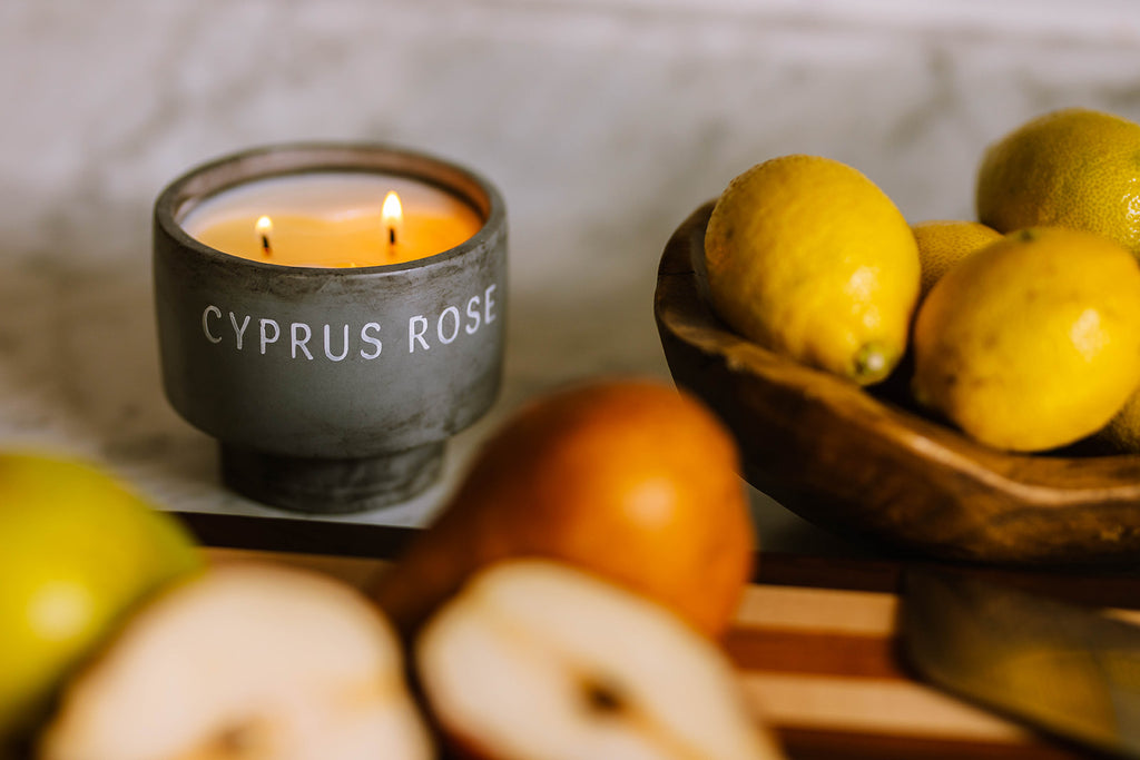 Kitchen Lemon - 10oz Concrete Candle