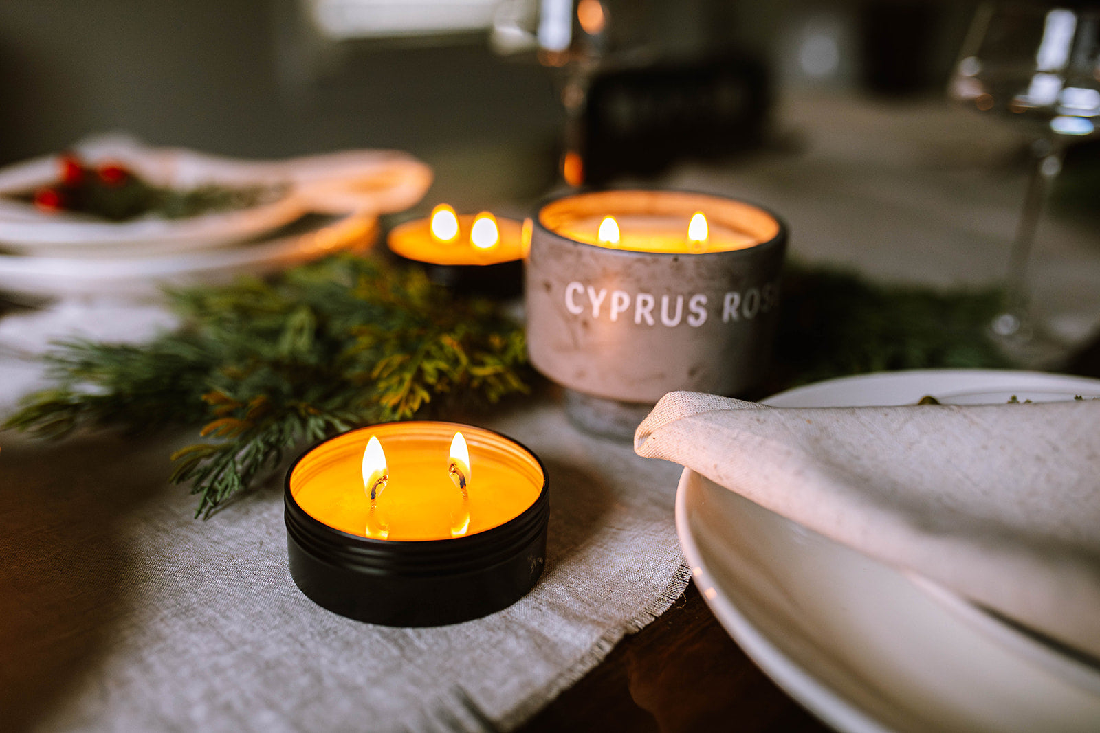 Fall Candle Collection | 6-Candle Tin Bundle