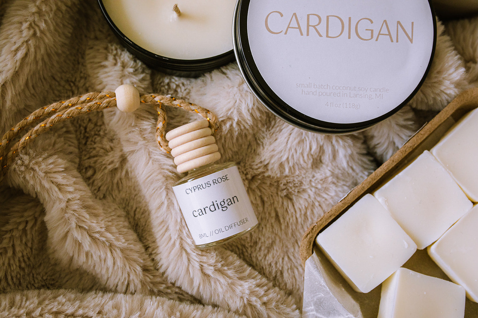 Car Freshies - Candle Eras (Cyprus Rose Version) Collection