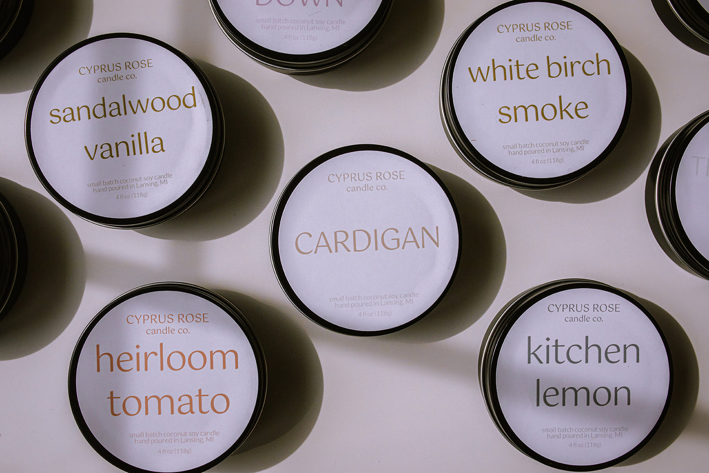 Travel Tin 4oz Candles