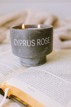 Book Boyfriend 10oz Concrete Candle