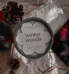 Winter Woods - 10oz Concrete Candle