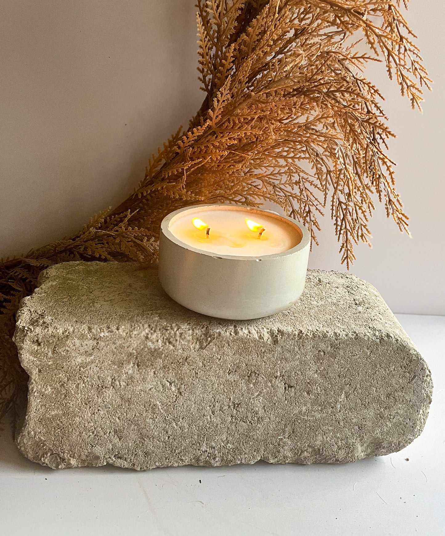 Fall Signature Concrete Candles