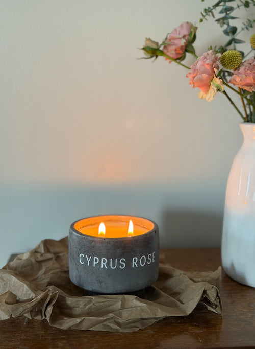 Blood Orange & Basil | 10oz Concrete Candle