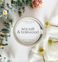 Sea Salt & Teakwood | 10oz Concrete Candle