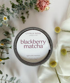 Blackberry Matcha | 10oz Concrete Candle