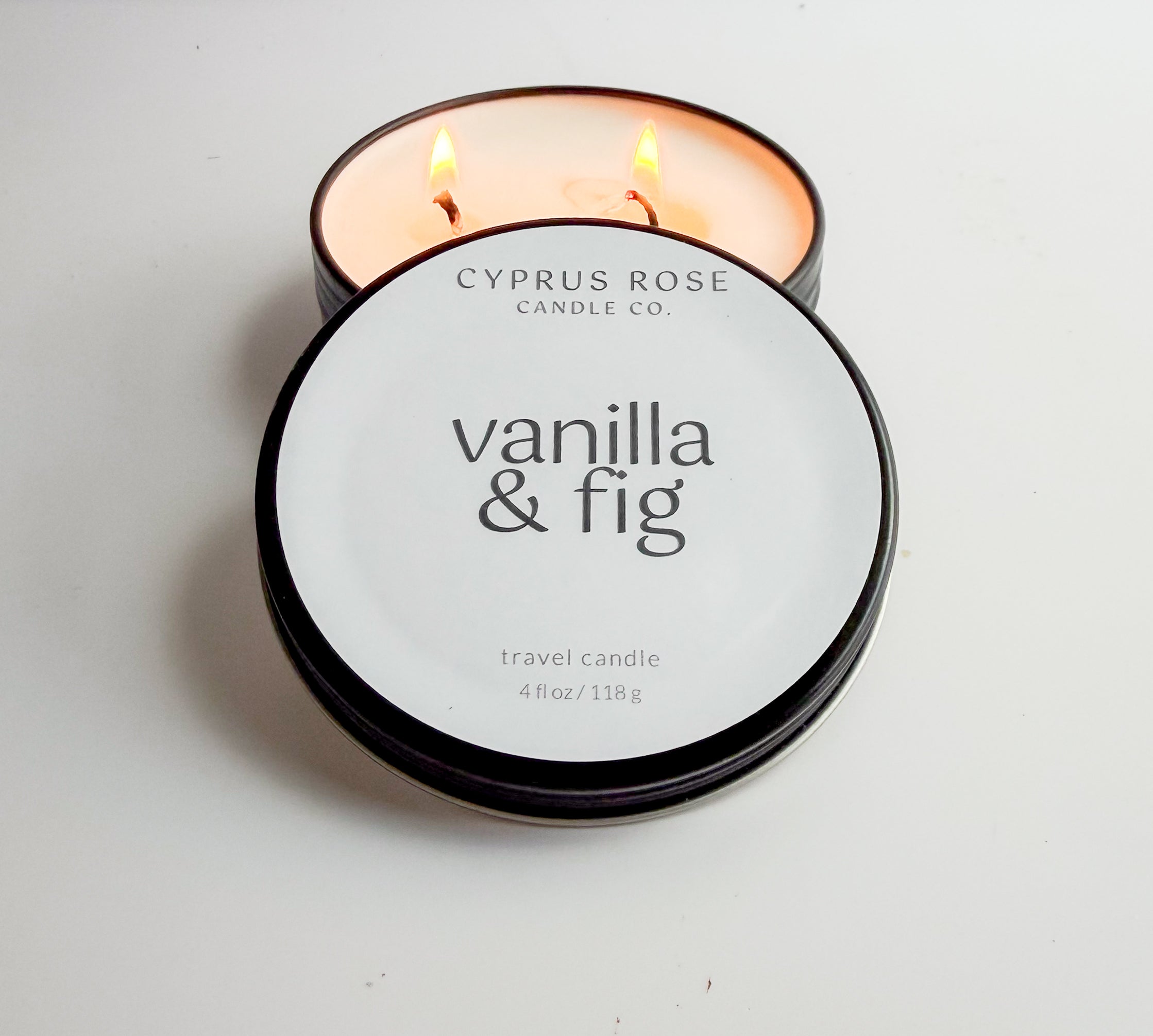 Signature Candle Tin - 4oz Travel Candle