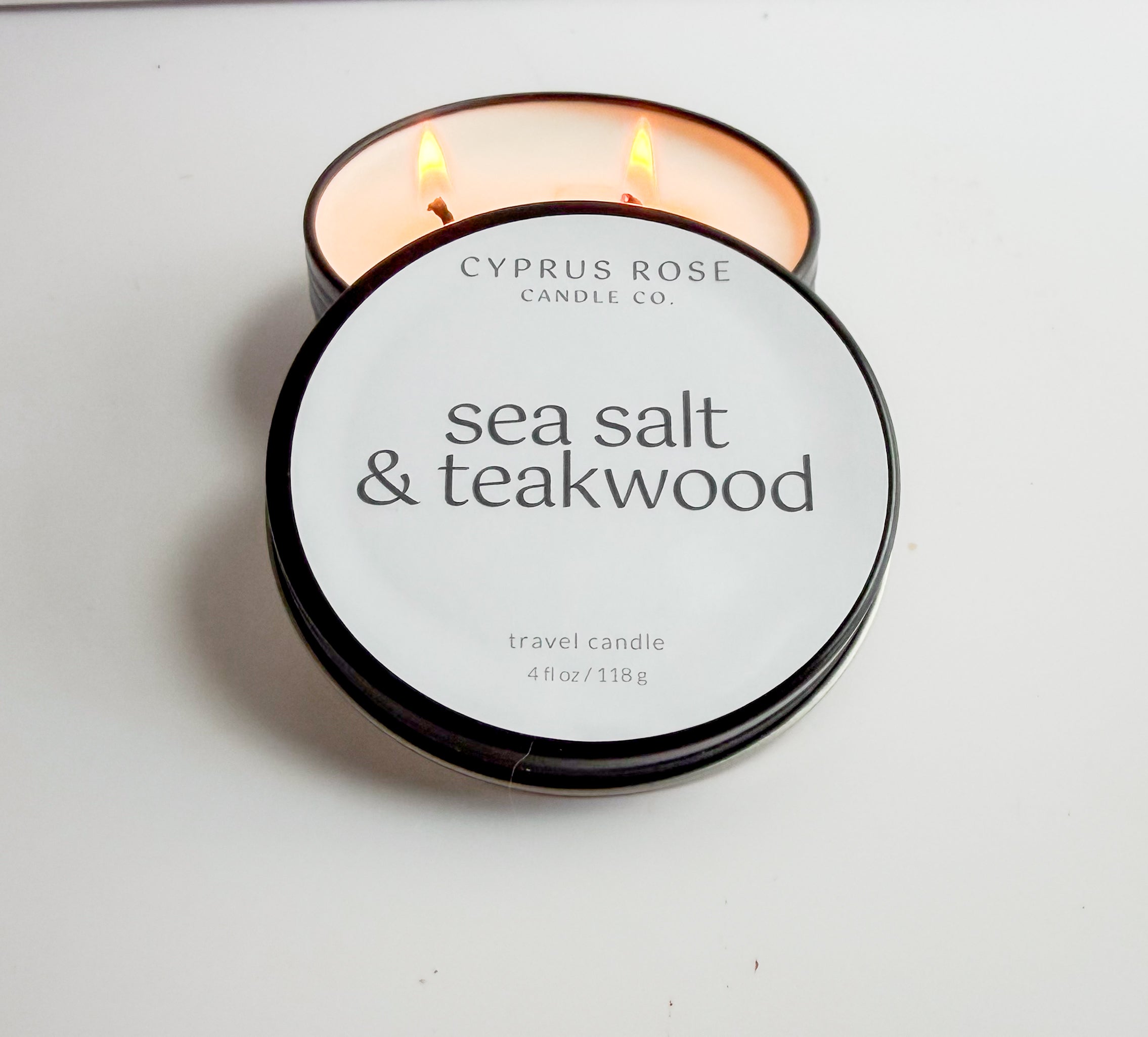 Signature Candle Tin - 4oz Travel Candle