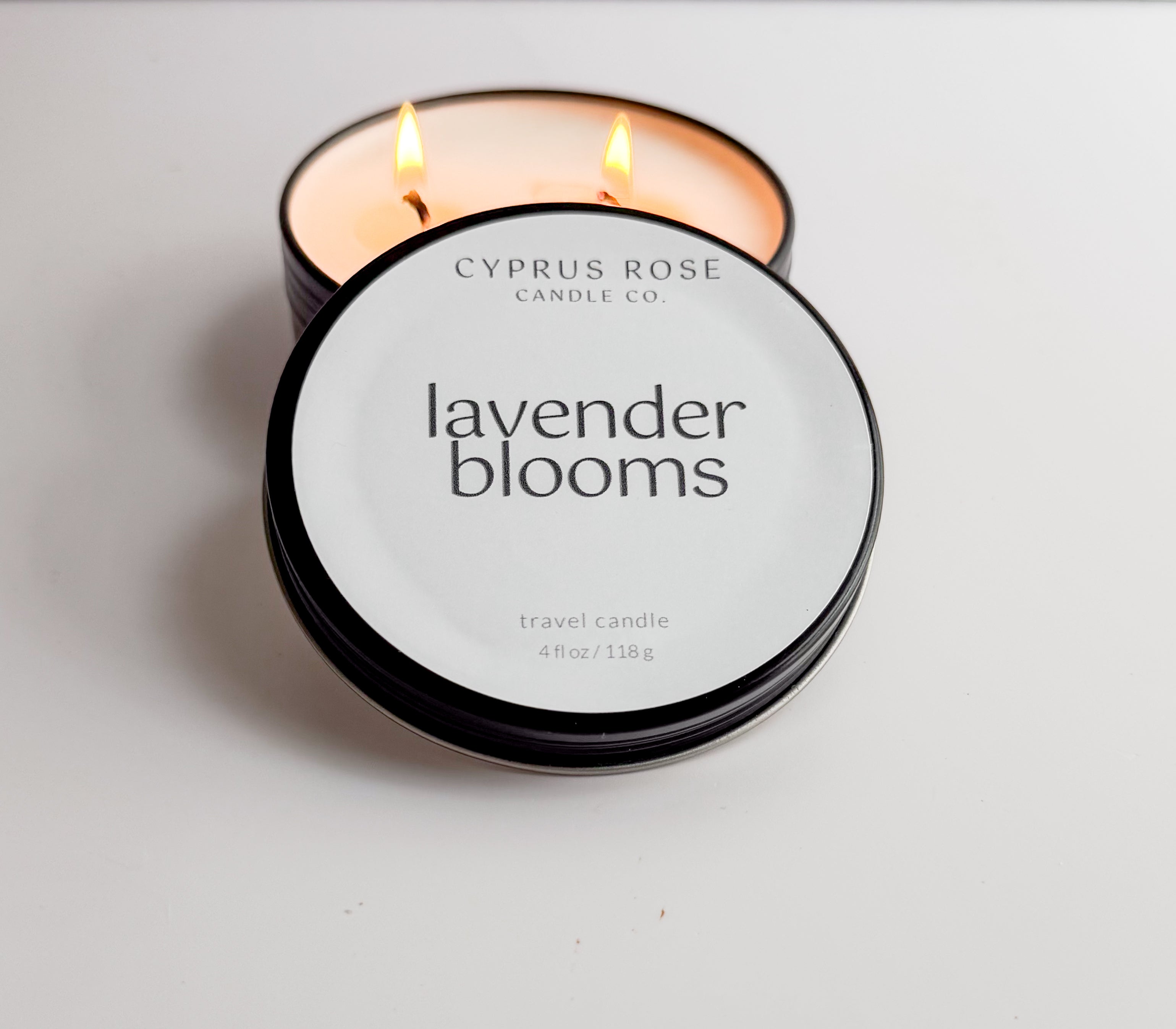 Signature Candle Tin - 4oz Travel Candle