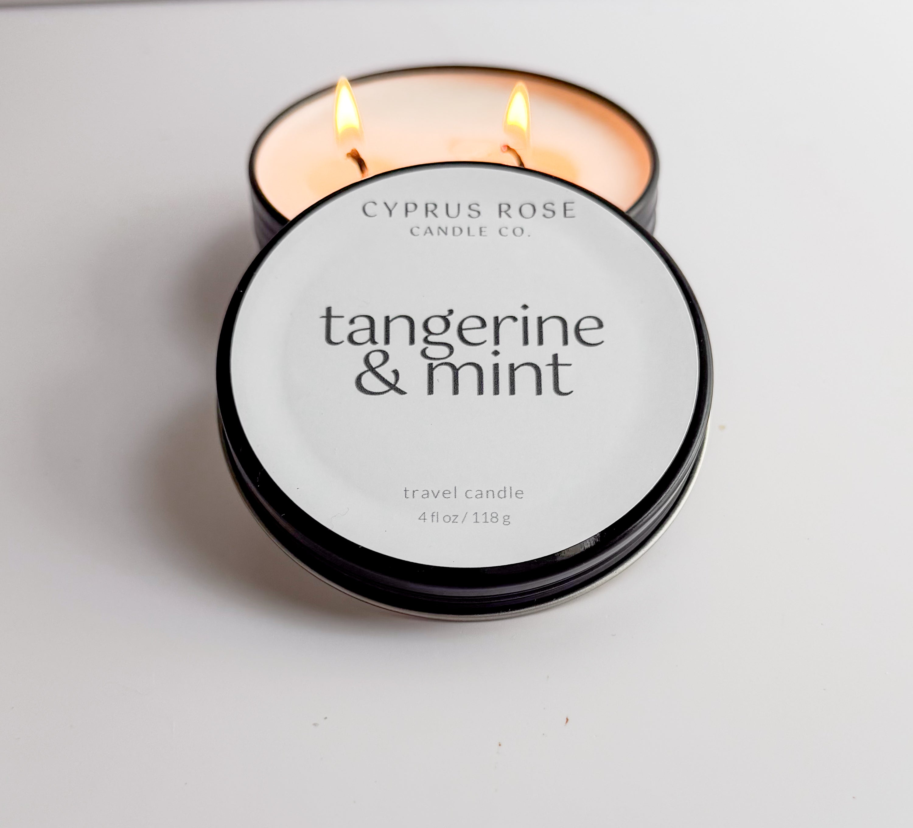 Signature Candle Tin - 4oz Travel Candle