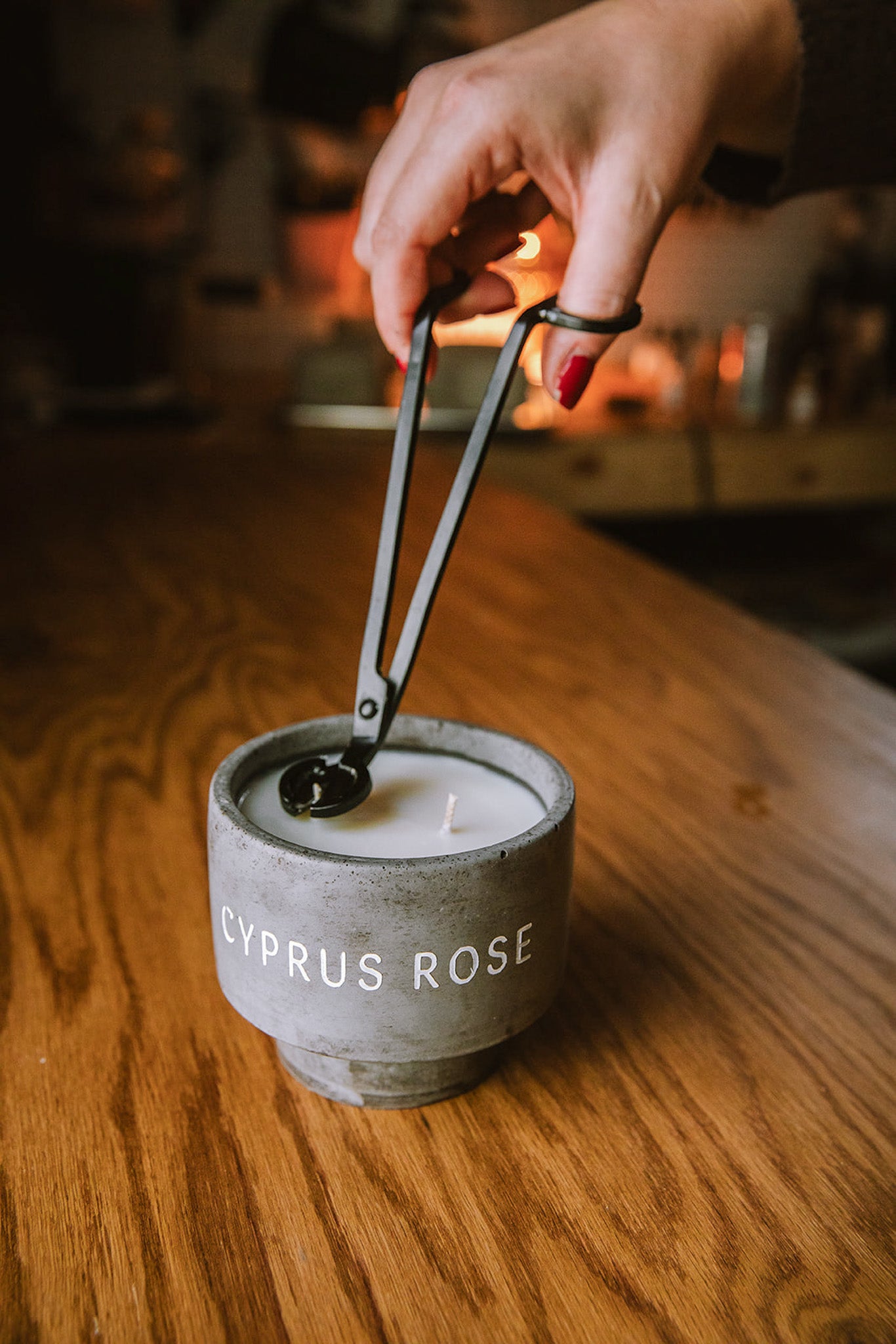 Rosemary & Mint | 10oz Concrete Candle