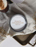 Maple Cardamom Latte - 10oz Concrete Candle