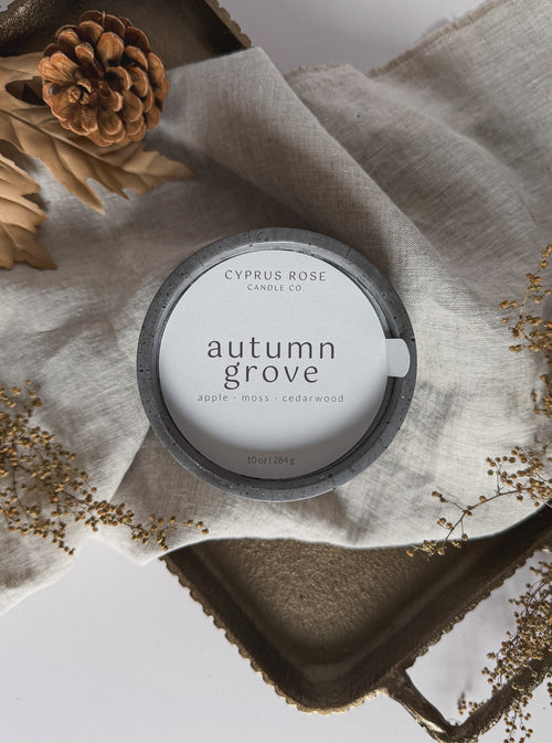 Autumn Grove - 10oz Concrete Candle