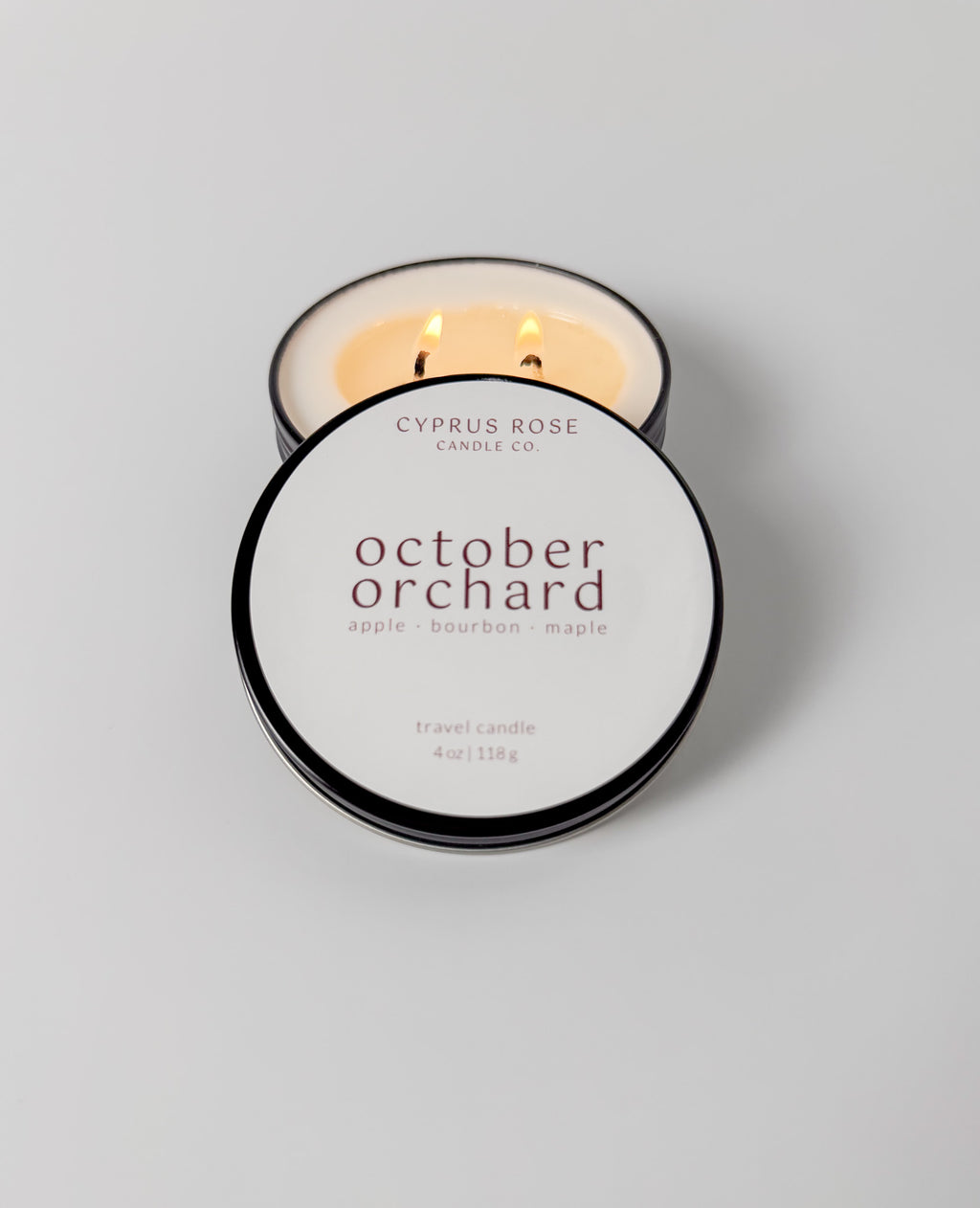 Fall Collection | 4oz Travel Tin Candle