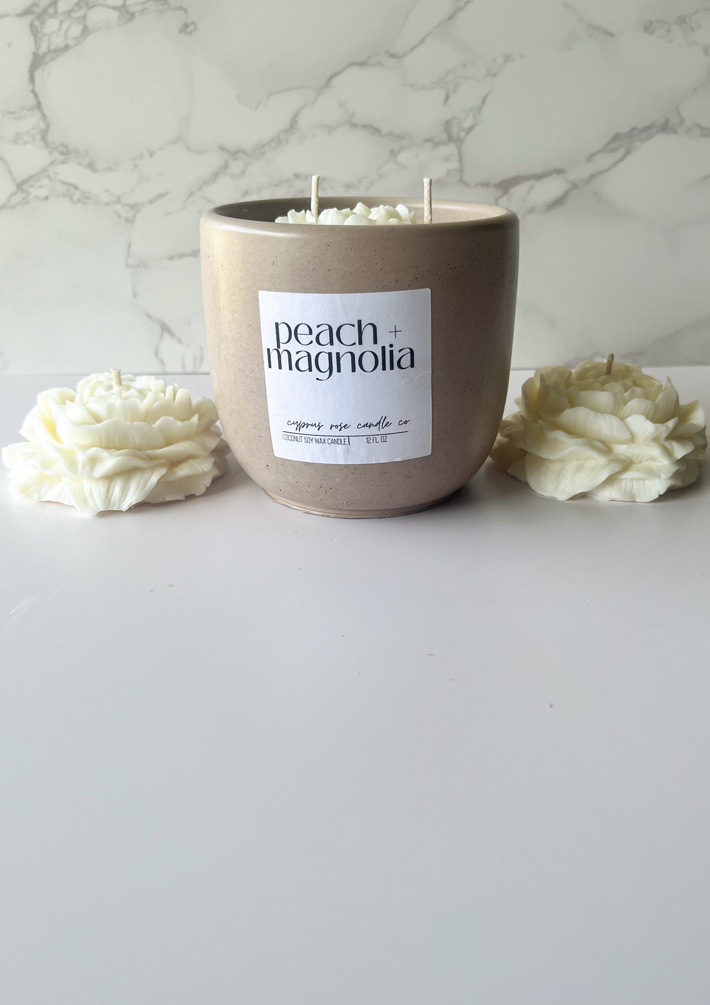 Peach + Magnolia Candle