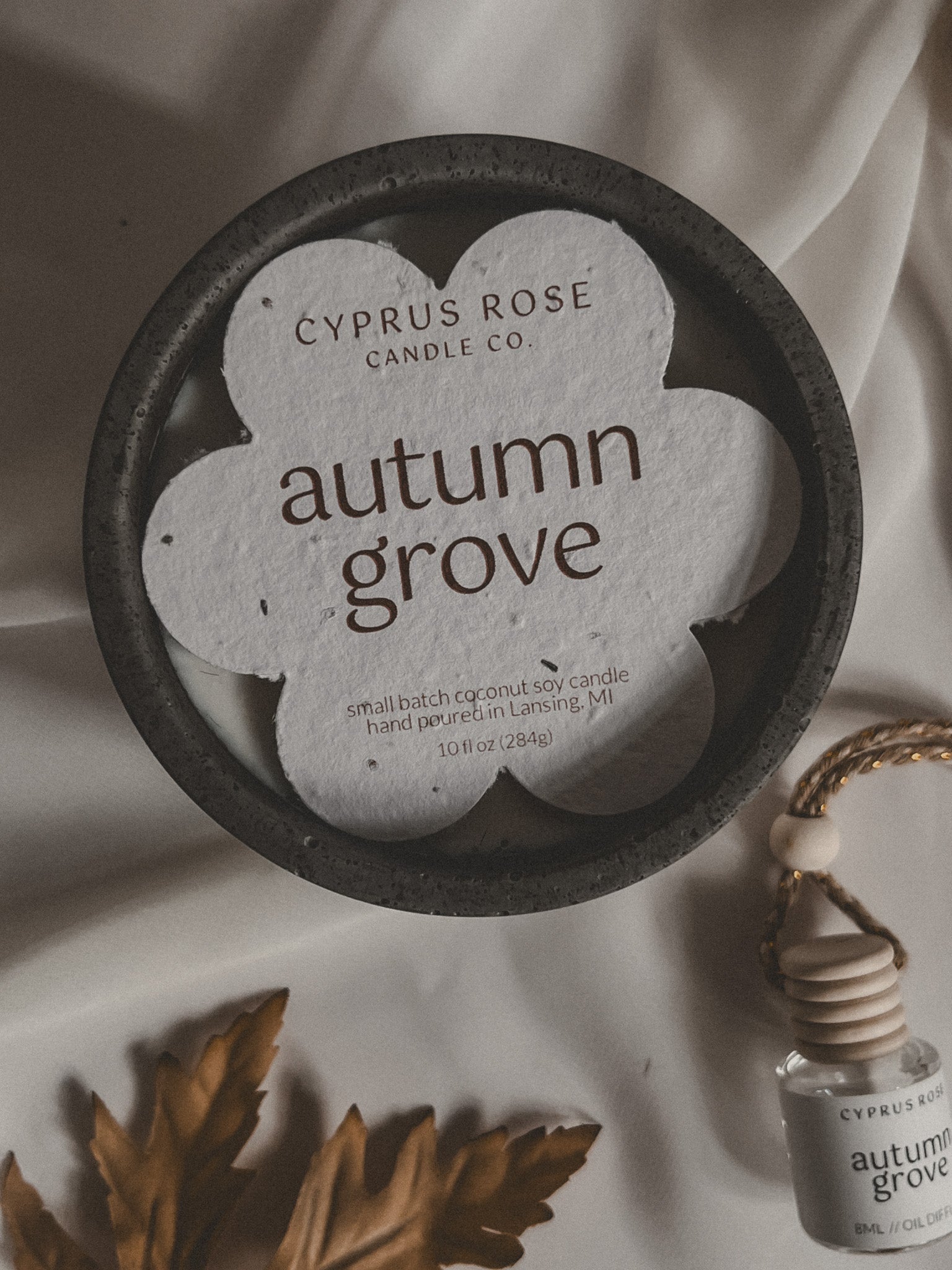 Autumn Grove 10oz Concrete Candle