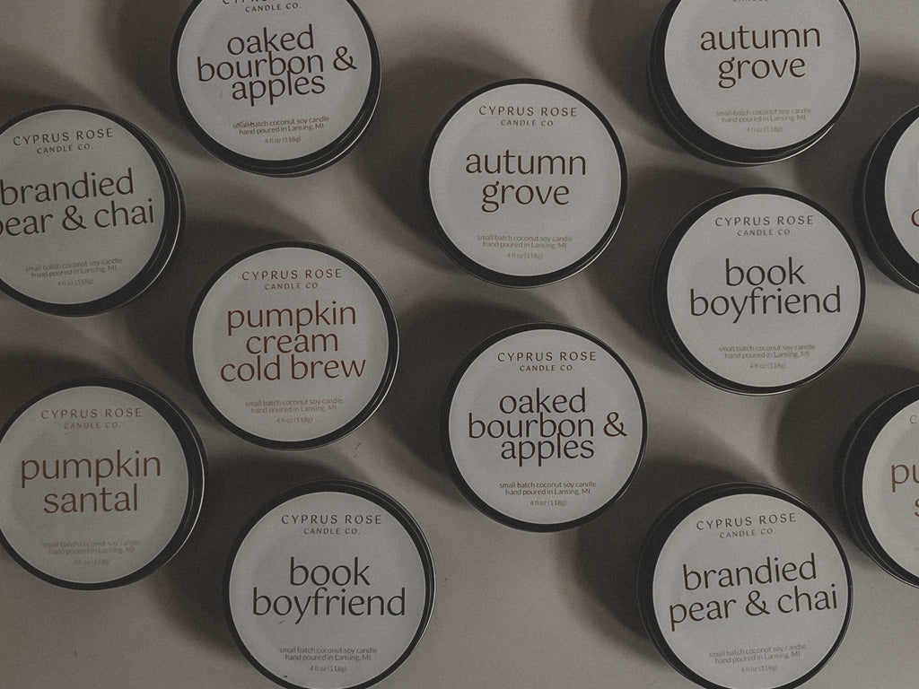 Fall Collection - 4oz Travel Tins